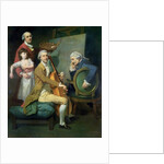 Self Portrait With his Daughter, Maria Theresa and Possibly Giacobbe and James Cervetto c.1779 by Johann Zoffany