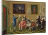 British gentlemen at Sir Horace Mann's home in Florence, c.1763-65 by Thomas Patch