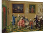 British gentlemen at Sir Horace Mann's home in Florence, c.1763-65 by Thomas Patch