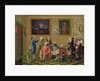 British gentlemen at Sir Horace Mann's home in Florence, c.1763-65 by Thomas Patch
