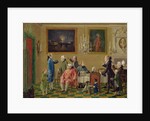 British gentlemen at Sir Horace Mann's home in Florence, c.1763-65 by Thomas Patch