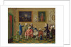 British gentlemen at Sir Horace Mann's home in Florence, c.1763-65 by Thomas Patch