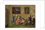 British gentlemen at Sir Horace Mann's home in Florence, c.1763-65 by Thomas Patch