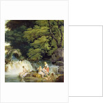 The Salmon Leap at Leixlip with Nymphs Bathing, 1783 by Francis Wheatley