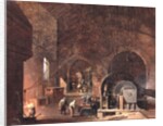 Interior of an Ironworks, c.1850-60 by Godfrey Sykes
