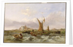 Tilbury Fort - Wind Against the Tide, 1853 by William Clarkson Stanfield