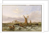 Tilbury Fort - Wind Against the Tide, 1853 by William Clarkson Stanfield