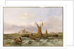 Tilbury Fort - Wind Against the Tide, 1853 by William Clarkson Stanfield