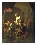 An Academy by Lamplight, c.1768-69 by Joseph Wright of Derby