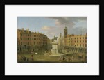 Charing Cross, with the Statue of King Charles I and Northumberland House, c.1750 by Joseph Nickolls