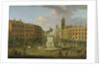 Charing Cross, with the Statue of King Charles I and Northumberland House, c.1750 by Joseph Nickolls