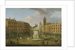 Charing Cross, with the Statue of King Charles I and Northumberland House, c.1750 by Joseph Nickolls