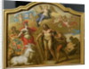 Allegory of the Power of Great Britain by Land, design for a decorative panel for George I's ceremonial coach, c.1718 by James (attr. to) Thornhill