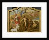 Allegory of the Power of Great Britain by Land, design for a decorative panel for George I's ceremonial coach, c.1718 by James (attr. to) Thornhill