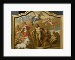 Allegory of the Power of Great Britain by Land, design for a decorative panel for George I's ceremonial coach, c.1718 by James (attr. to) Thornhill