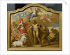 Allegory of the Power of Great Britain by Land, design for a decorative panel for George I's ceremonial coach, c.1718 by James (attr. to) Thornhill