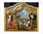 Allegory of the Power of Great Britain by Sea, design for a decorative panel for George I's ceremonial coach, c.1720 by James (attr. to) Thornhill