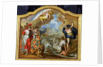 Allegory of the Power of Great Britain by Sea, design for a decorative panel for George I's ceremonial coach, c.1720 by James (attr. to) Thornhill