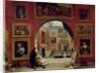 Interior of the Royal Institution, during the Old Master Exhibition, Summer 1832, 1833 by Alfred Woolmer