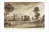 Part of the Town and Castle of Ludlow in Shropshire, engraved by the artist, published by P. Sandby, 1779 by Paul Sandby