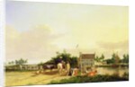 Buckenham Ferry on the River Yare, Norfolk, 1826 by Joseph Stannard
