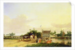Buckenham Ferry on the River Yare, Norfolk, 1826 by Joseph Stannard