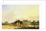 Buckenham Ferry on the River Yare, Norfolk, 1826 by Joseph Stannard