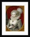 Portrait of a woman, possibly Frances Cotton, Lady Montagu, of Boughton Castle, Northamptonshire by Robert the Elder (attr. to) Peake