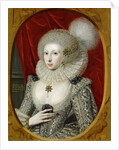 Portrait of a woman, possibly Frances Cotton, Lady Montagu, of Boughton Castle, Northamptonshire by Robert the Elder (attr. to) Peake