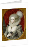 Portrait of a woman, possibly Frances Cotton, Lady Montagu, of Boughton Castle, Northamptonshire by Robert the Elder (attr. to) Peake