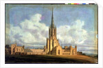 Projected Design for Fonthill Abbey, Wiltshire, 1798 by J. M. W. and Wyatt James (1746-1813) Turner