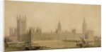 Perspective View of the new Houses of Parliament, c.1840s by Charles Barry