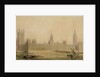 Perspective View of the new Houses of Parliament, c.1840s by Charles Barry