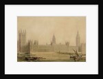 Perspective View of the new Houses of Parliament, c.1840s by Charles Barry