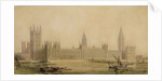 Perspective View of the new Houses of Parliament, c.1840s by Charles Barry