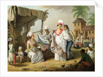 Linen Market, Roseau, Dominica, c.1780 by Agostino Brunias