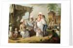 Linen Market, Roseau, Dominica, c.1780 by Agostino Brunias