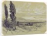 Genezzano, 17 May 1838 by Edward Lear