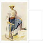 Greek Woodcutter, 13 June 1856 by Edward Lear