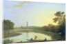 Kew Gardens: The Pagoda and Bridge, 1762 by Richard Wilson