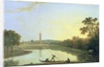 Kew Gardens: The Pagoda and Bridge, 1762 by Richard Wilson