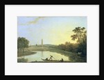 Kew Gardens: The Pagoda and Bridge, 1762 by Richard Wilson