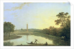 Kew Gardens: The Pagoda and Bridge, 1762 by Richard Wilson