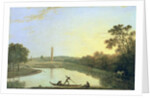 Kew Gardens: The Pagoda and Bridge, 1762 by Richard Wilson