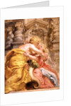 Peace Embracing Plenty, 1633-34 by Peter Paul Rubens