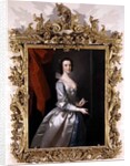 Portrait of a woman, probably Elizabeth Aislabie, of Studley Royal, Yorkshire, 1749 by Thomas Hudson