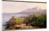 Mount Athos and the Monastery of Stavroniketes, 1857 by Edward Lear