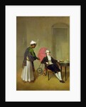 A Gentleman, possibly William Hickey, and his Indian Servant, c.1785 by Arthur Devis