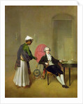 A Gentleman, possibly William Hickey, and his Indian Servant, c.1785 by Arthur Devis