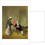 A Gentleman, possibly William Hickey, and his Indian Servant, c.1785 by Arthur Devis